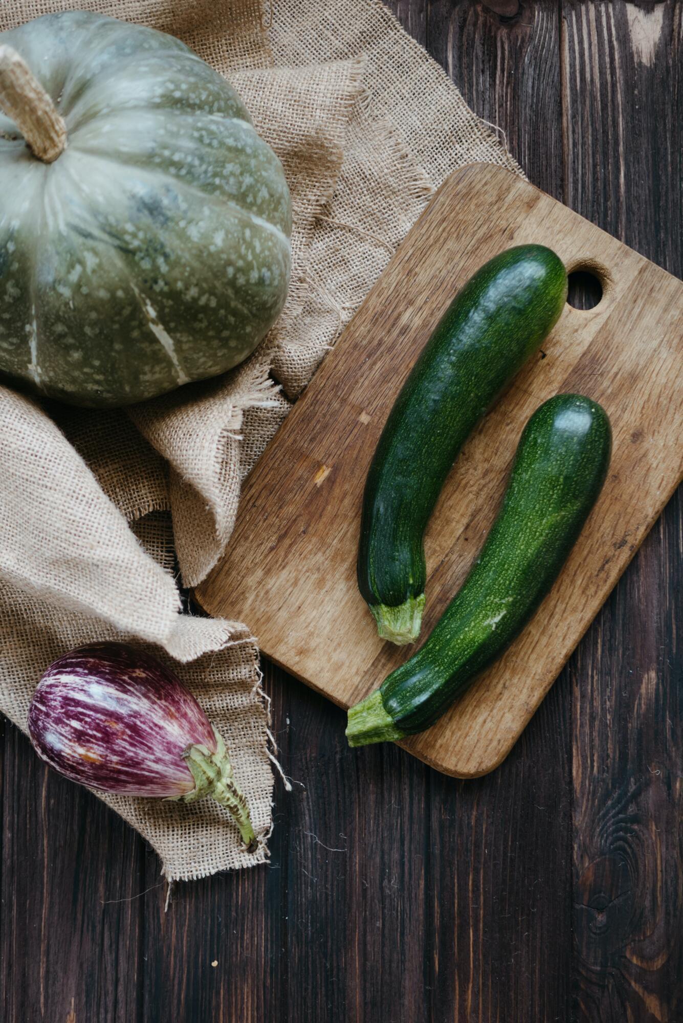 Zucchini for baking