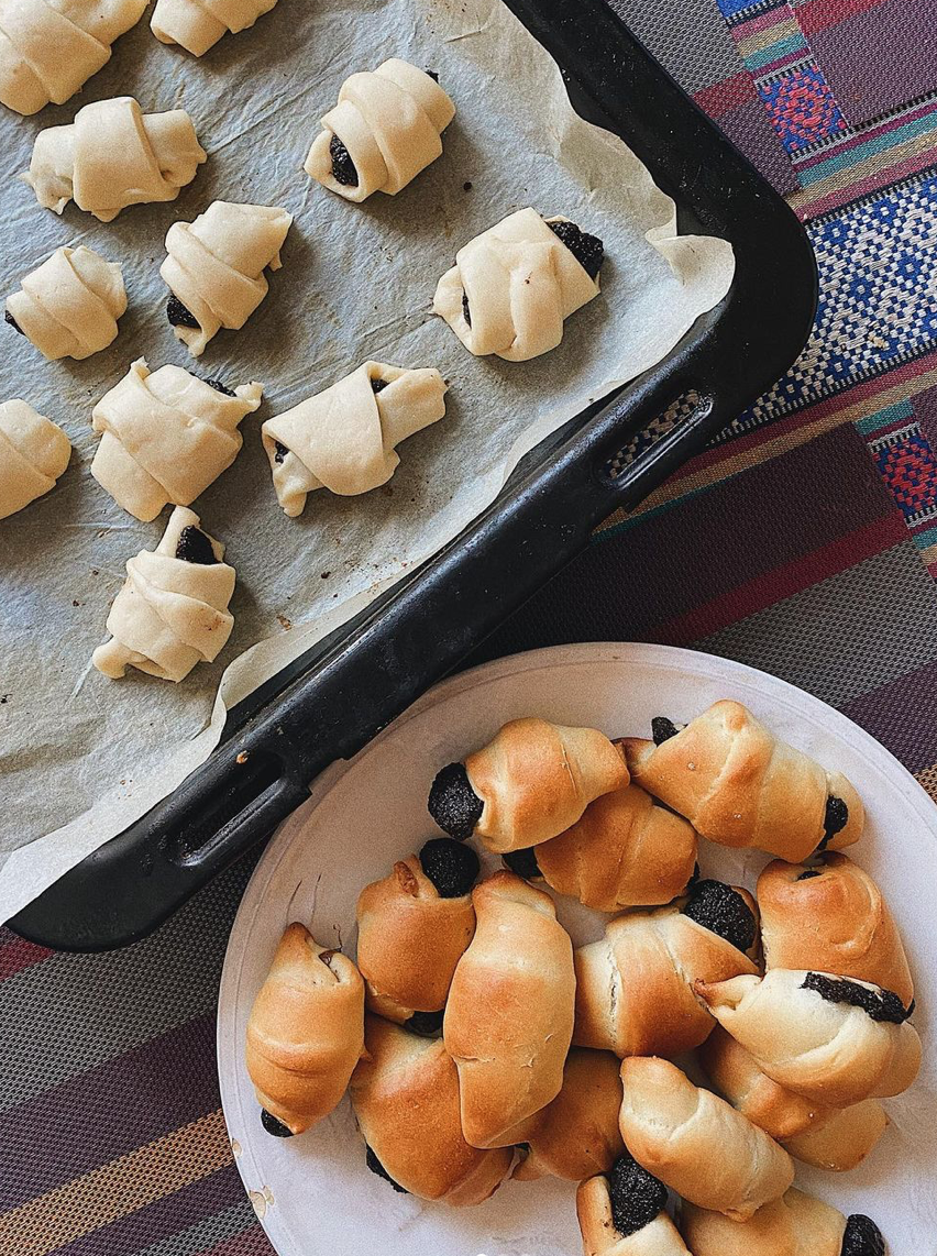 Ready-made bagels with a delicious filling