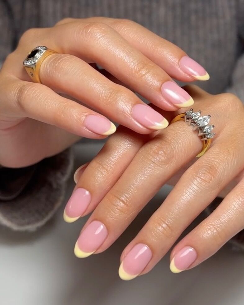 The hit of summer 2024. What does the favorite manicure of the stars look like - glazed French