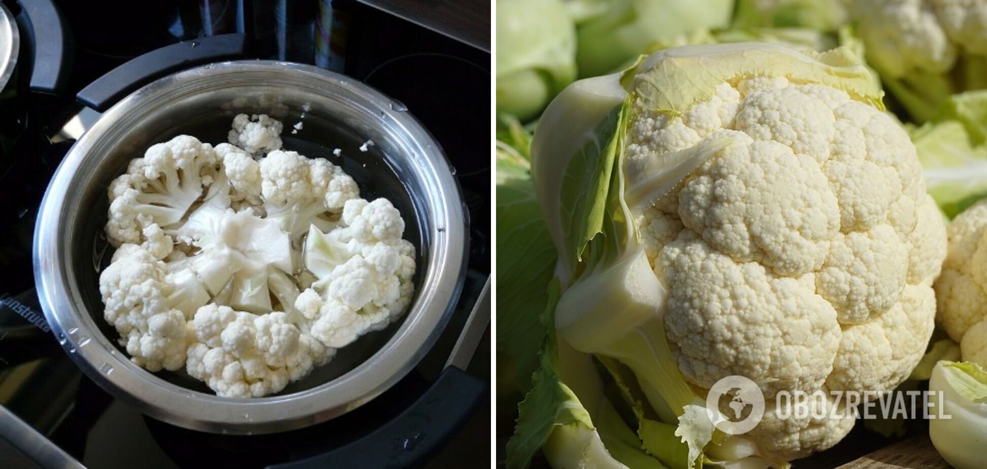 Ready-made cauliflower