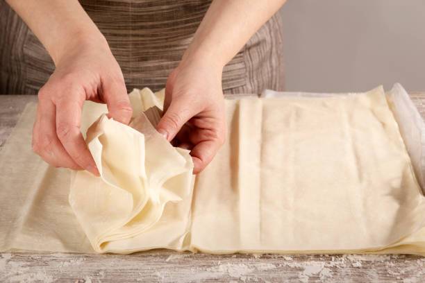 Puff pastry dough for the dish