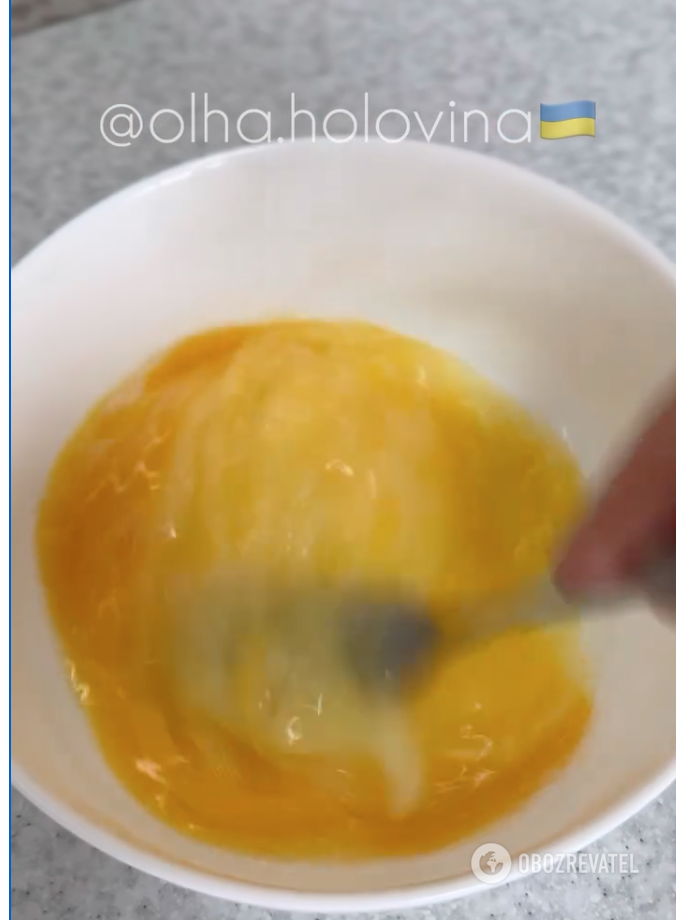 Egg batter