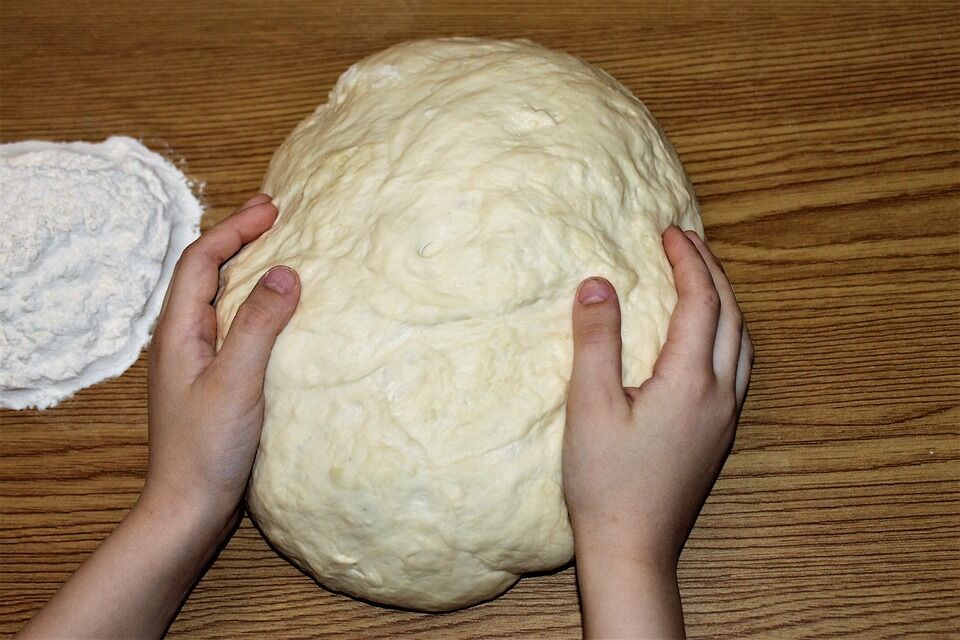Yeast-free dough for fried pies