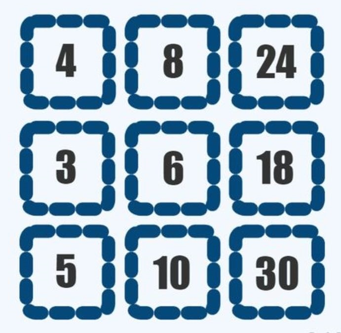 Find the missing number: the most attentive will solve this math puzzle in 15 seconds