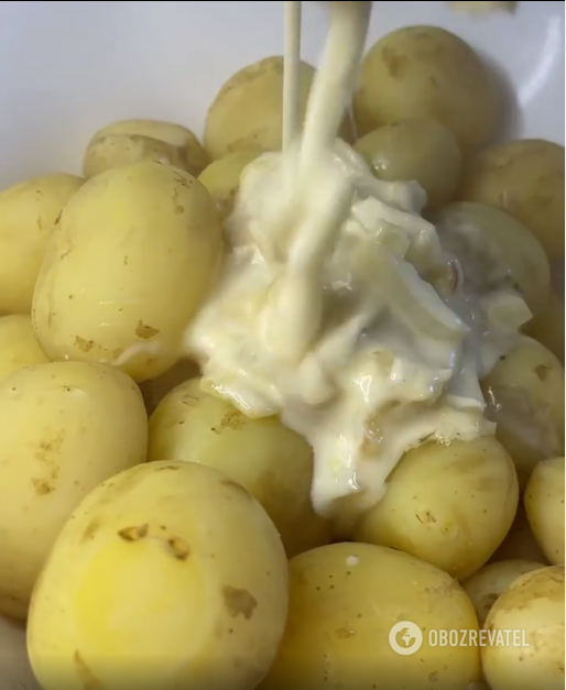 How to serve new potatoes deliciously: an idea for simple and low-fat frying