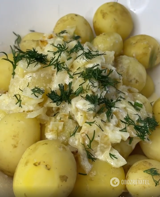 How to serve new potatoes deliciously: an idea for simple and low-fat frying