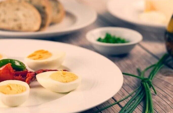 Boiled eggs