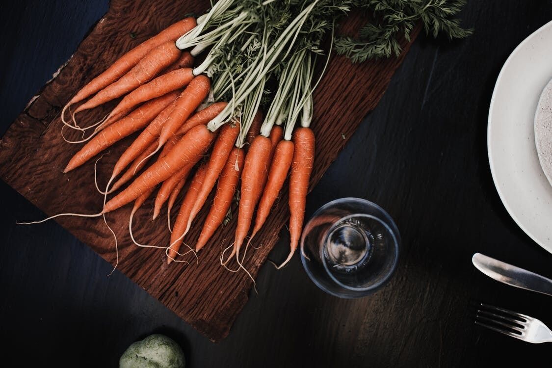 Carrots for the dish