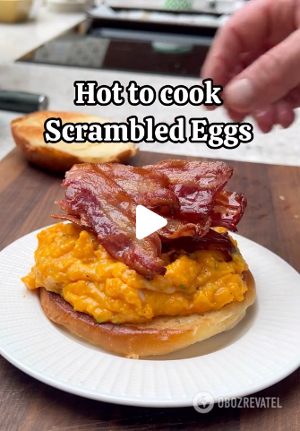 How to cook a soft egg scramble: a secret from the chef