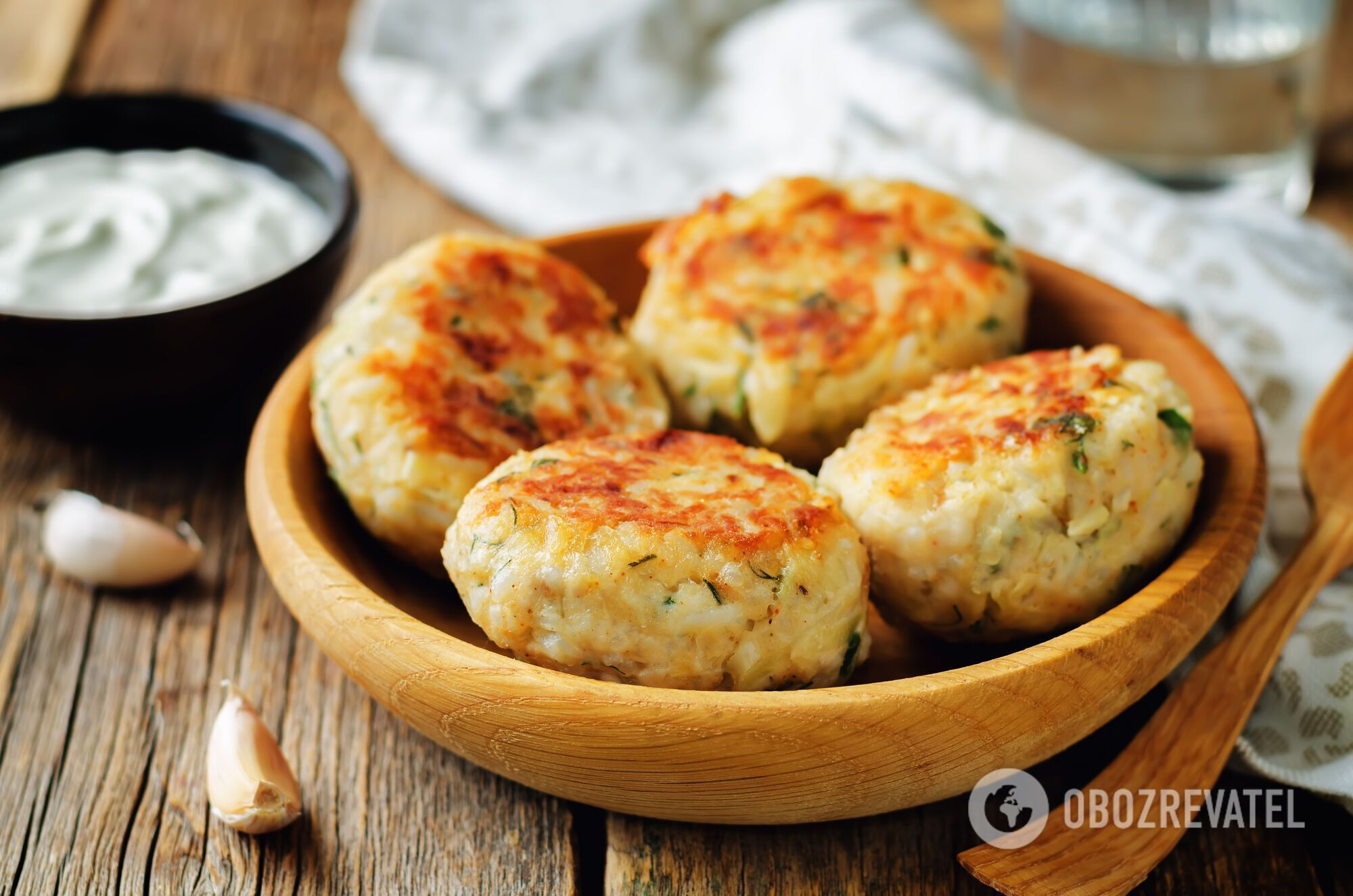 Cutlets with potatoes