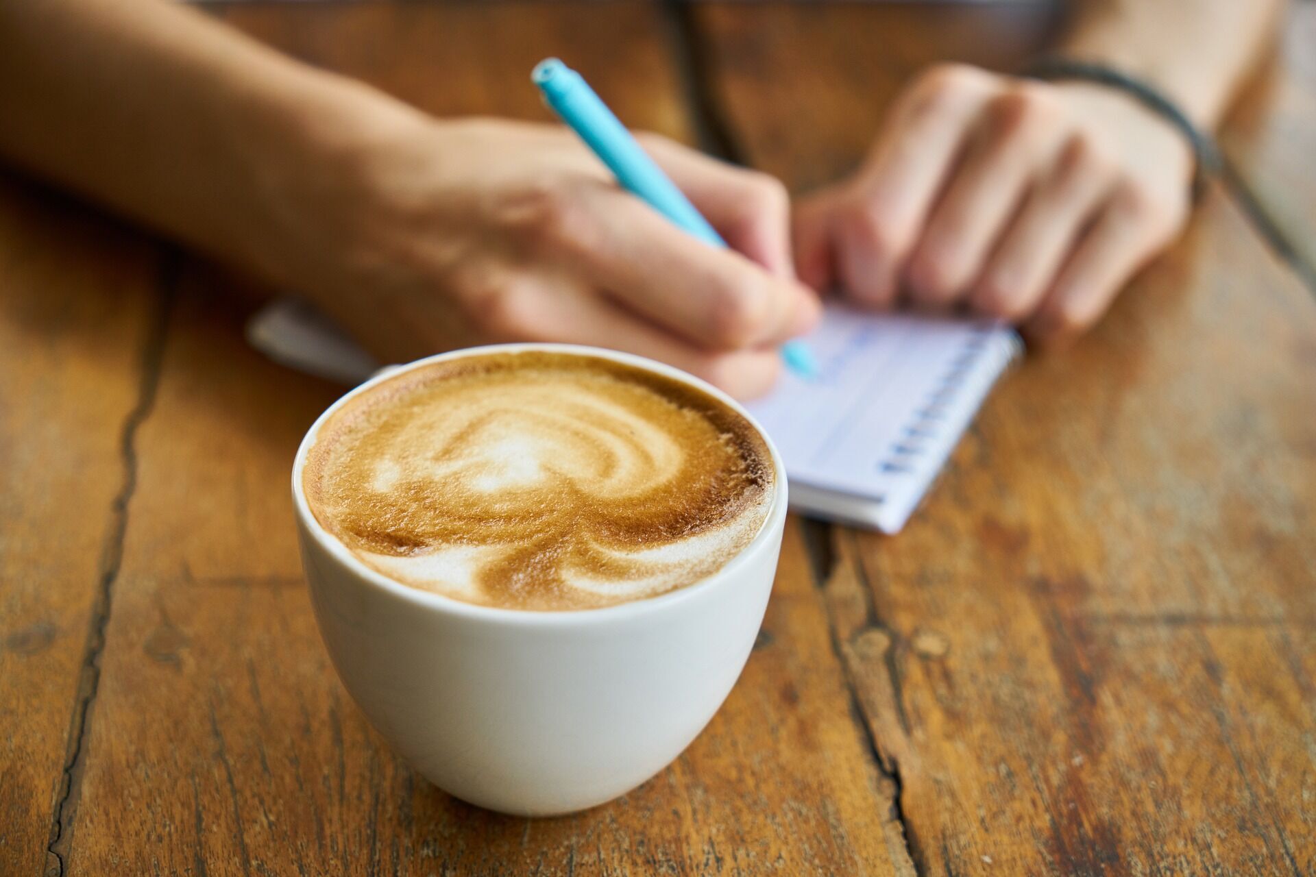 Coffee in summer is best drunk in the morning