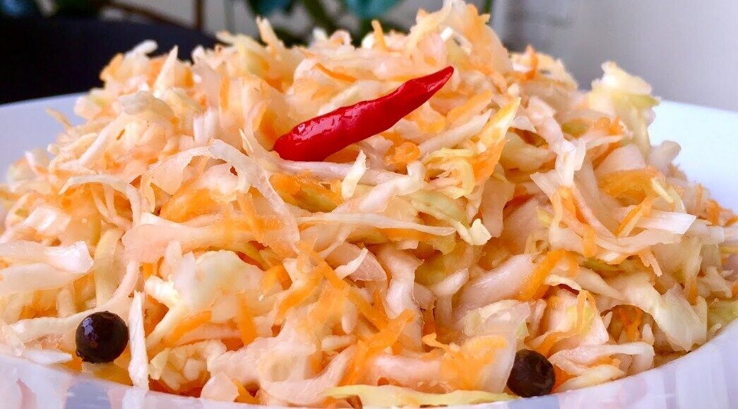 Sauerkraut with bell peppers