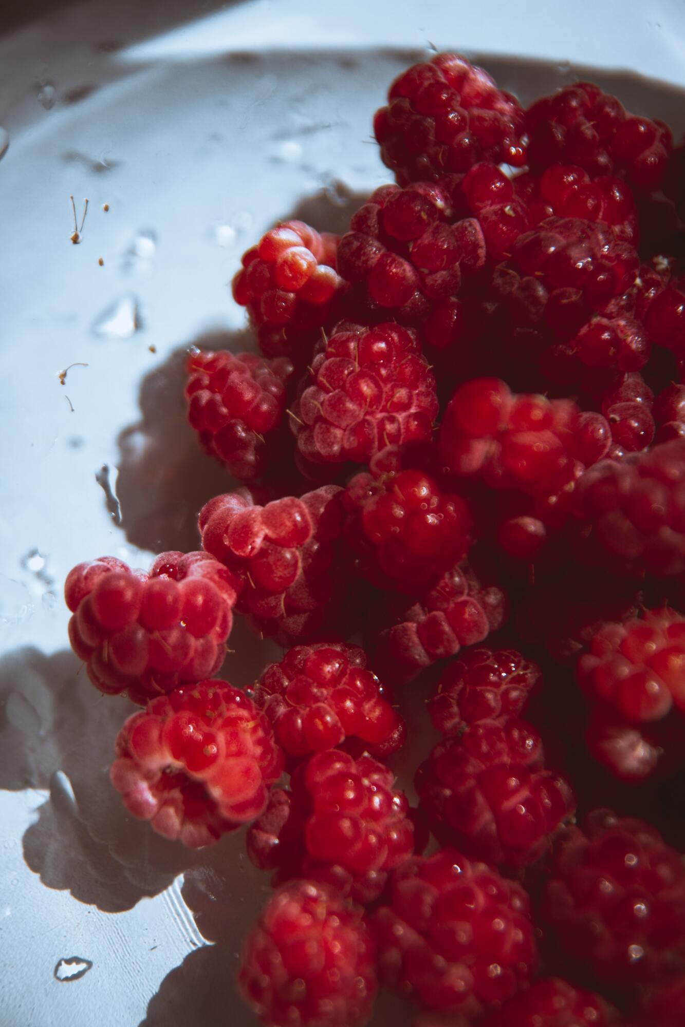 How not to spoil raspberries when freezing