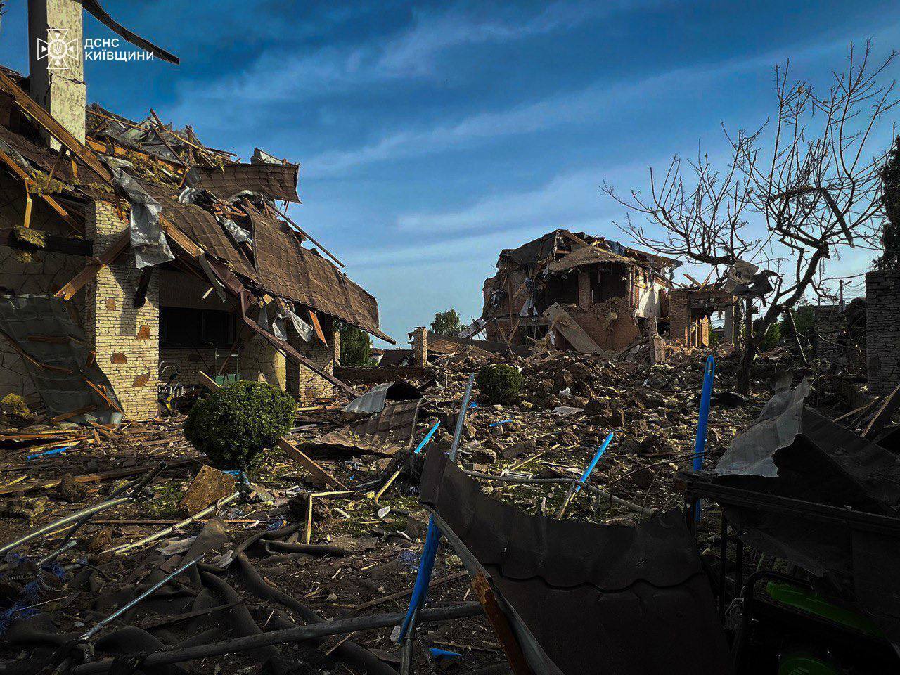 Casualties and damaged houses: the aftermath of the June 23 missile attack on Kyiv region. All details, video and photos