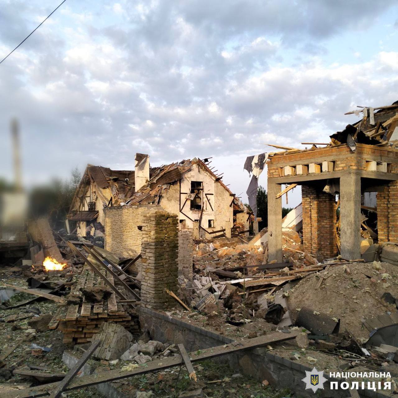 Casualties and damaged houses: the aftermath of the June 23 missile attack on Kyiv region. All details, video and photos