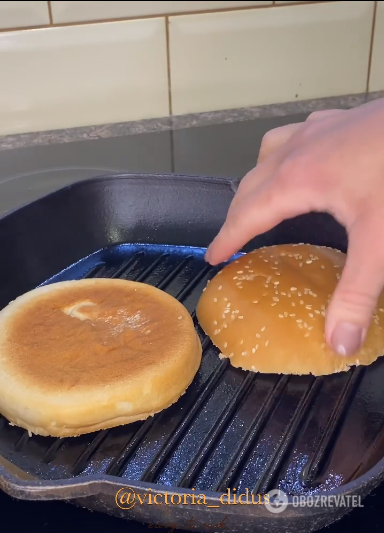 Roasting the bun