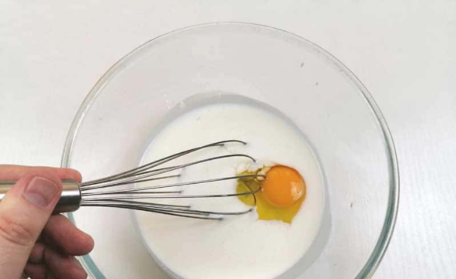 Egg with milk