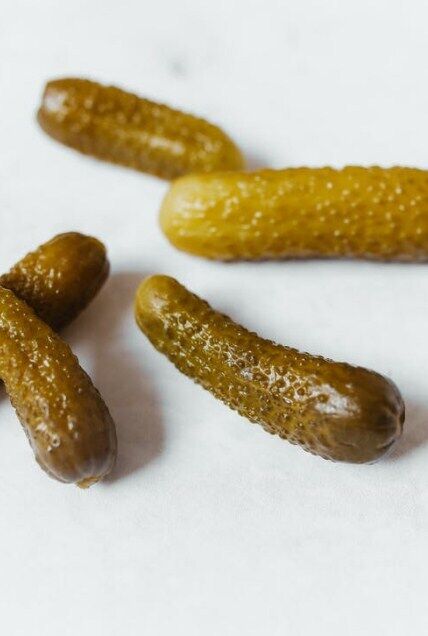 Salted cucumbers