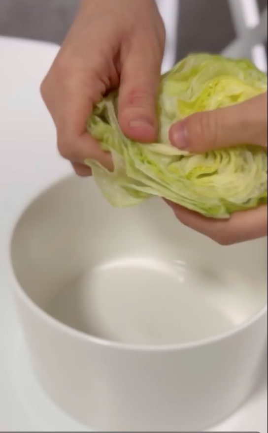 Lettuce leaves