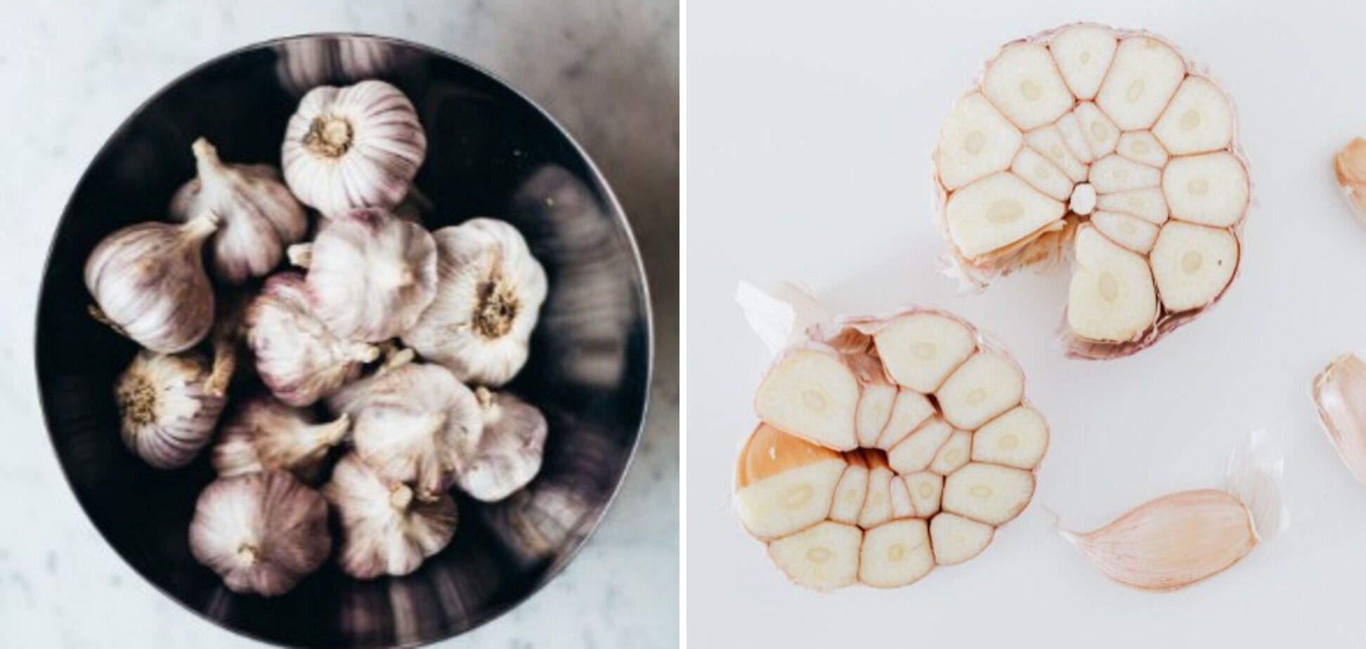 Garlic for pickling tomatoes