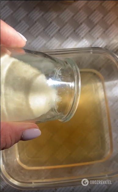 Adding gelatin to apple juice