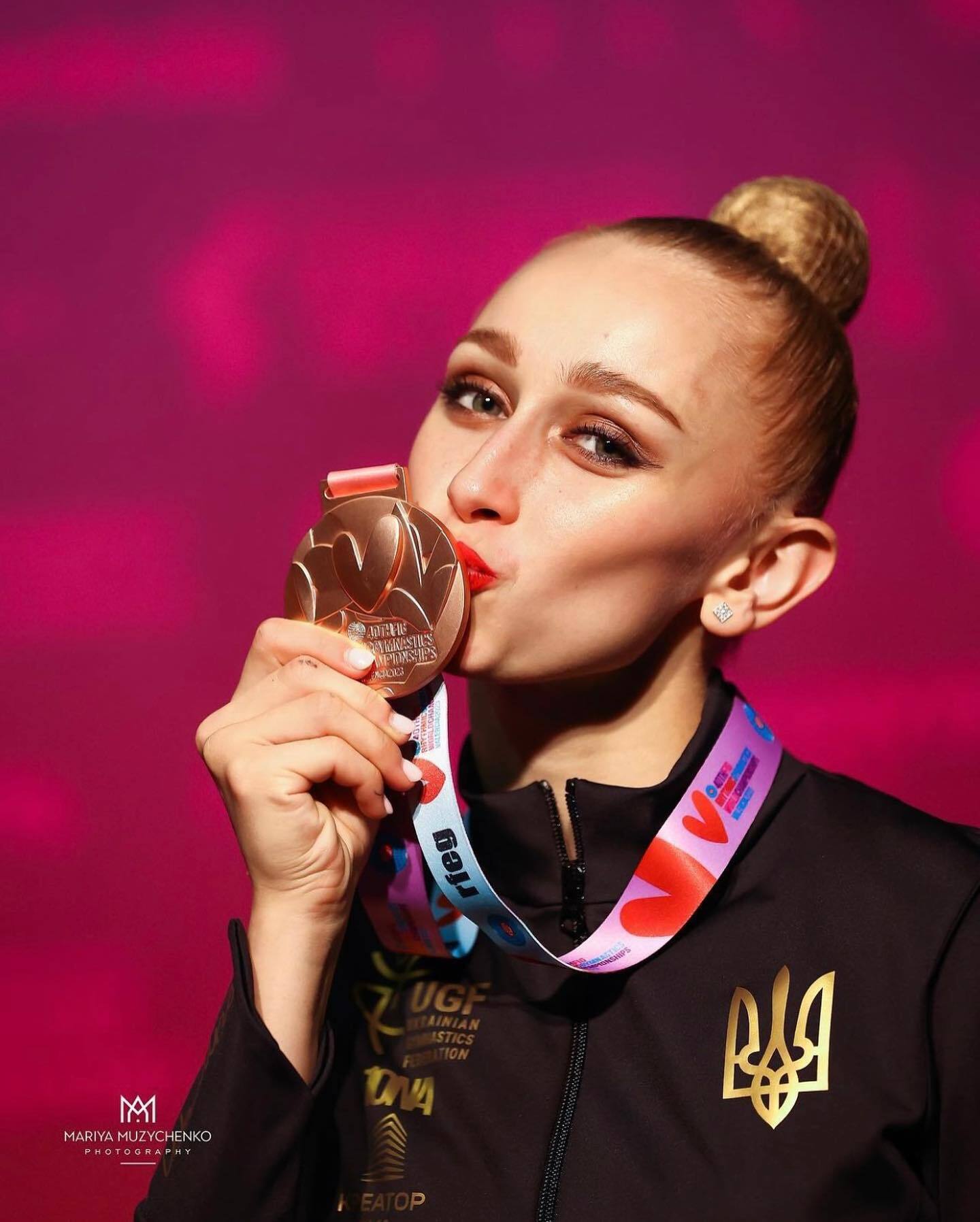 Ukrainian champion refused to perform at the World Cup in rhythmic gymnastics in Milan and withdrew from the tournament