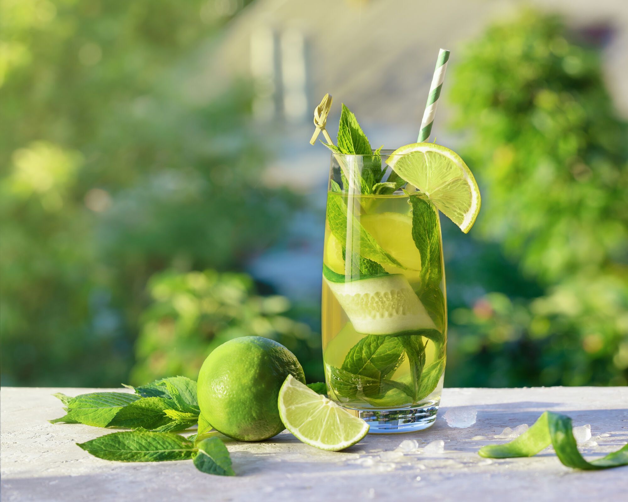 Cucumber lemonade