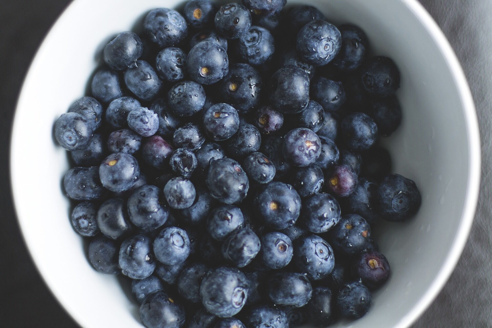 Blueberries for jam