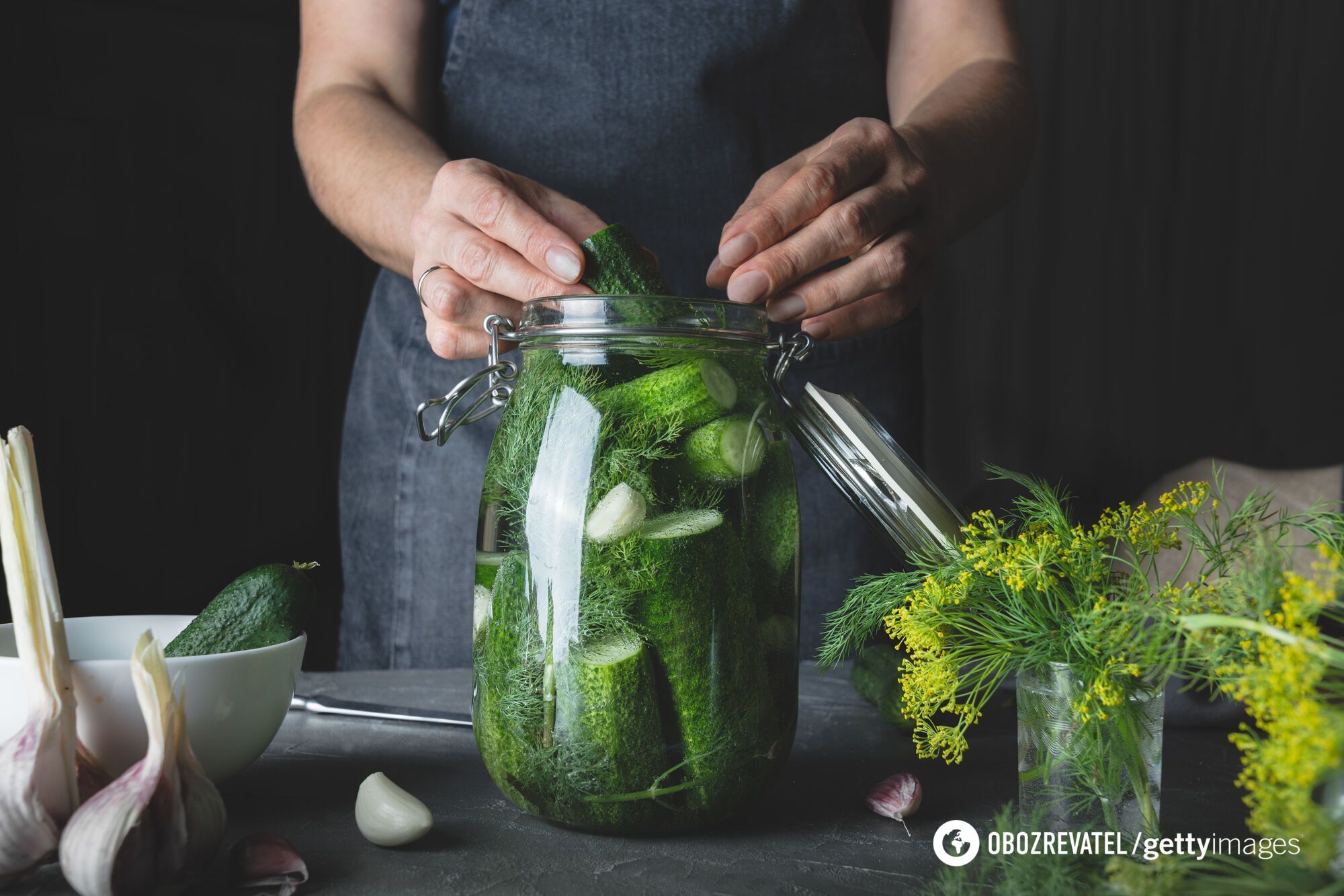 How to pickle cucumbers at home