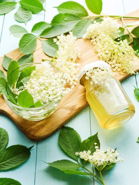 Healthy elderberry honey