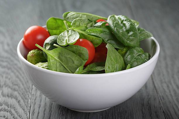 Tomatoes and spinach