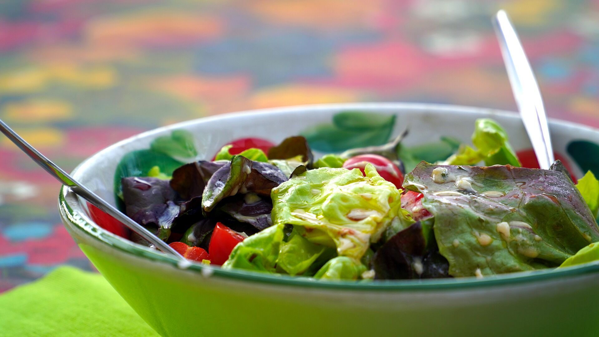 An easy salad for dinner