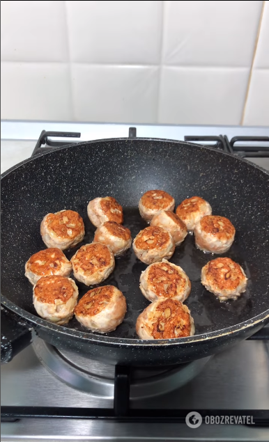 Potato dumplings with meatballs: you can use yesterday's mashed potatoes