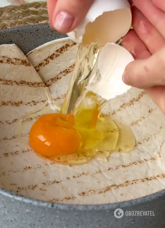 How to make a hearty breakfast in 15 minutes: you need pita bread