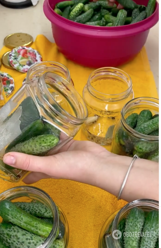 Cucumbers for cooking