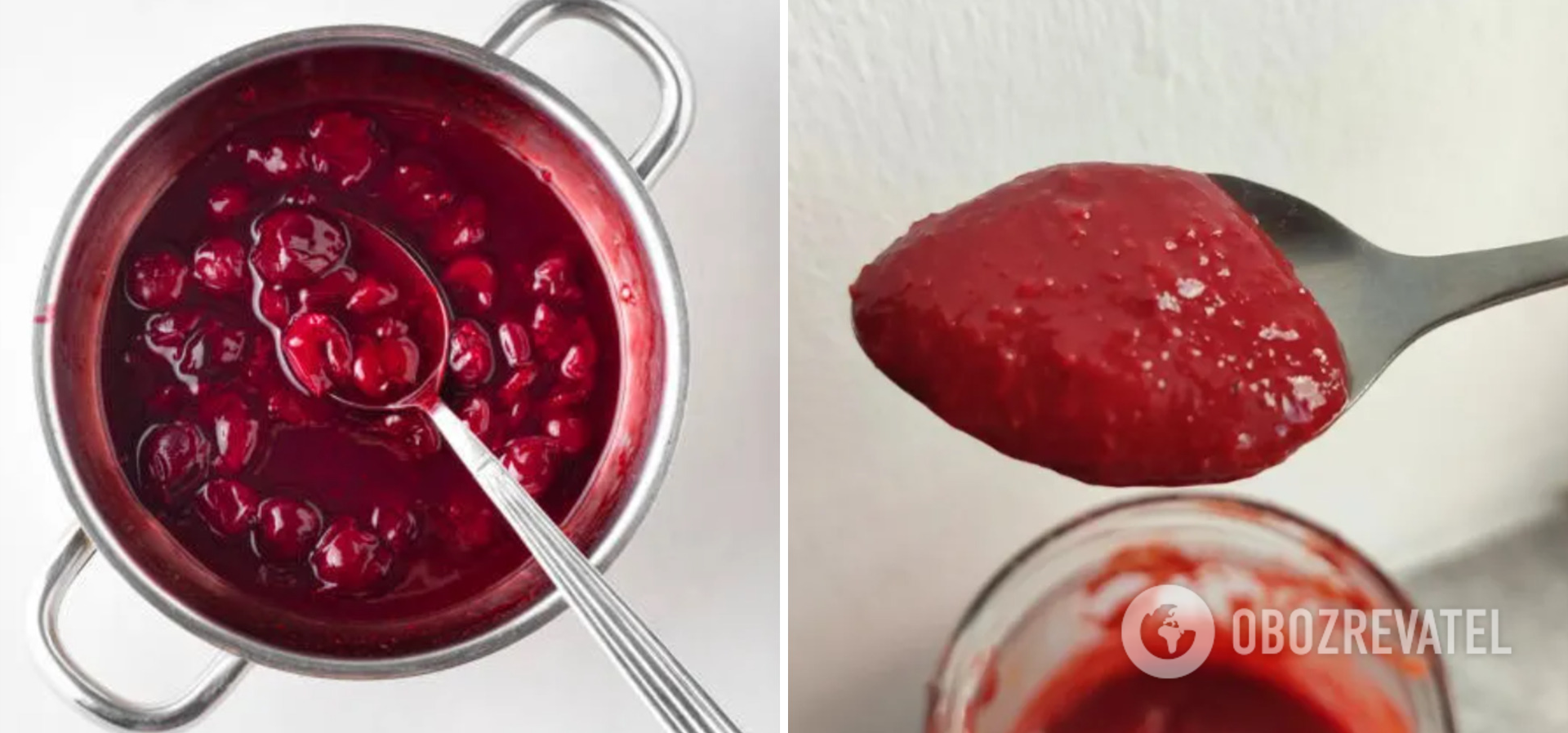 Cherry sauce for meat, which is perfectly stored all winter: how to cook