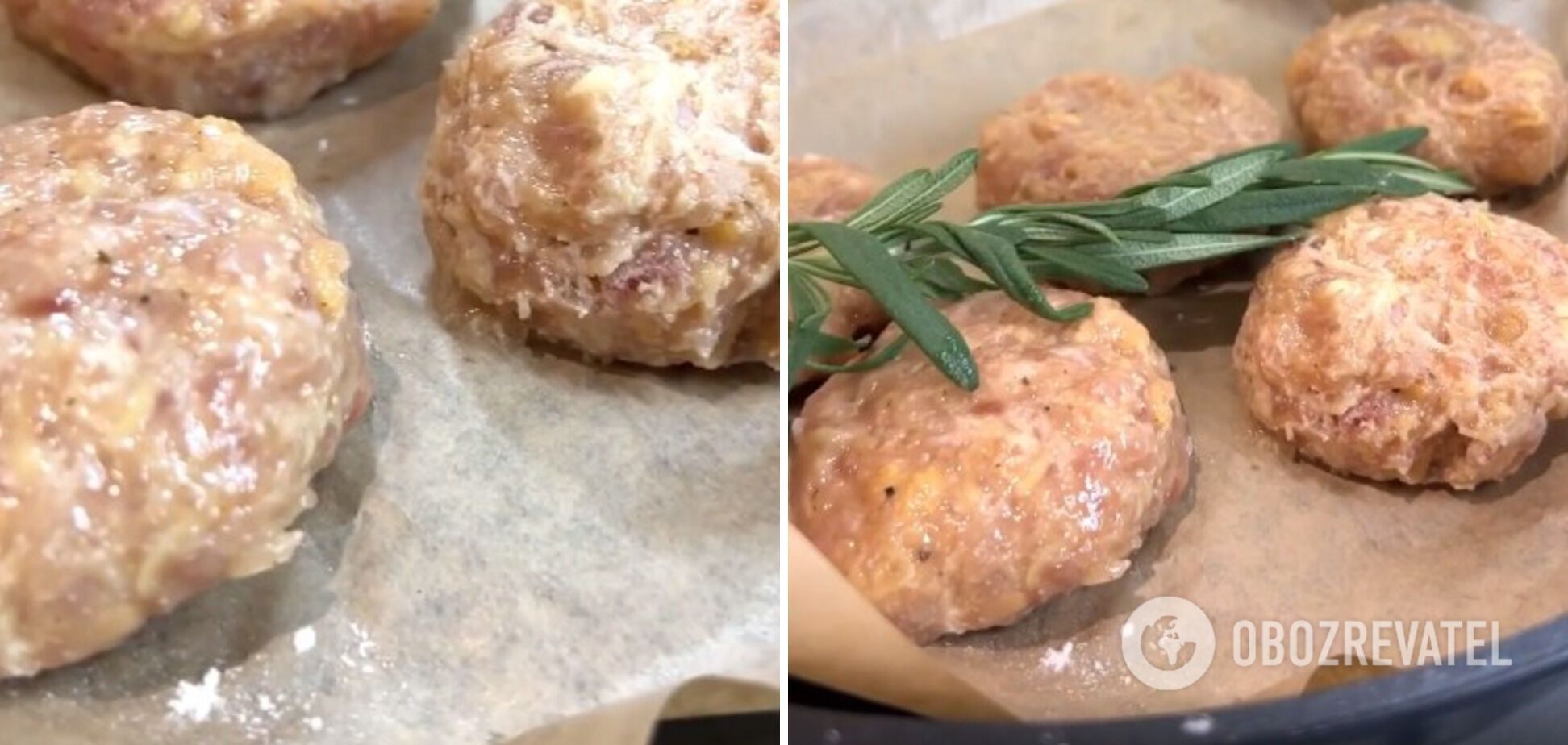 How to fry cutlets on parchment