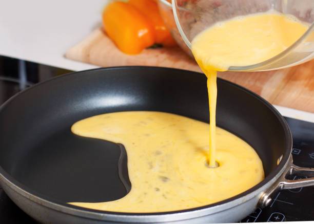 How to cook a fluffy omelet in a pan