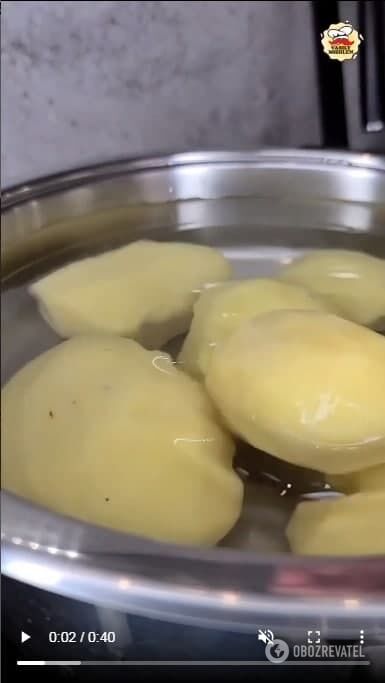 Country-style potatoes without frying: an unusual life hack