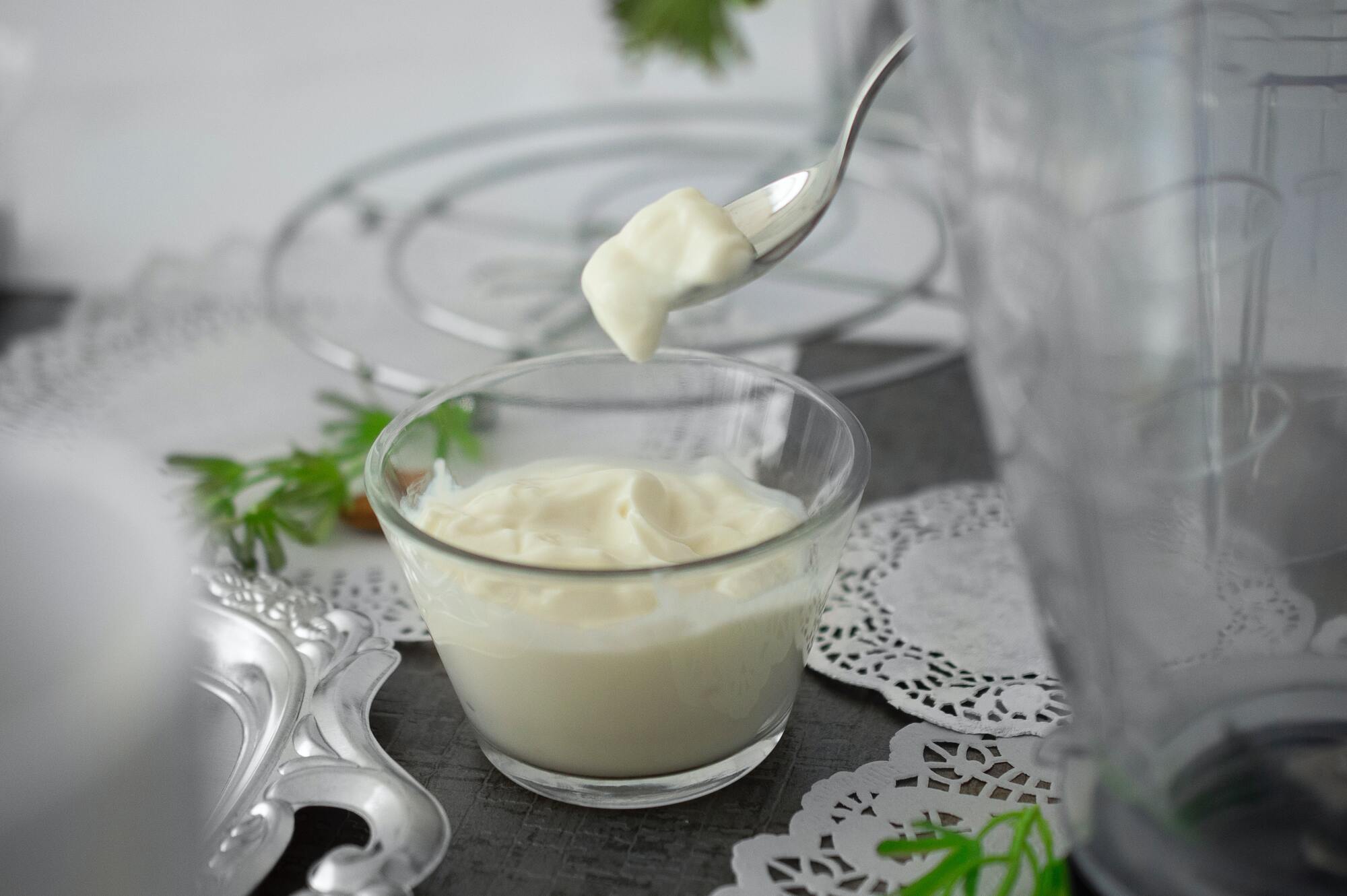 Homemade mayonnaise