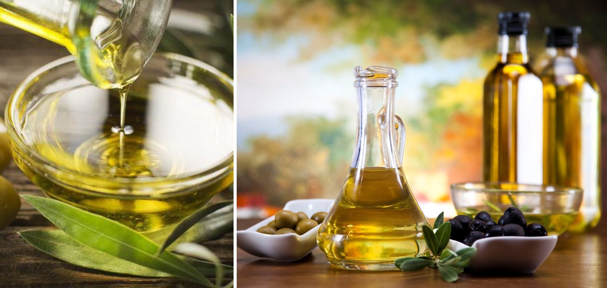 Olive oil to dress a salad with
