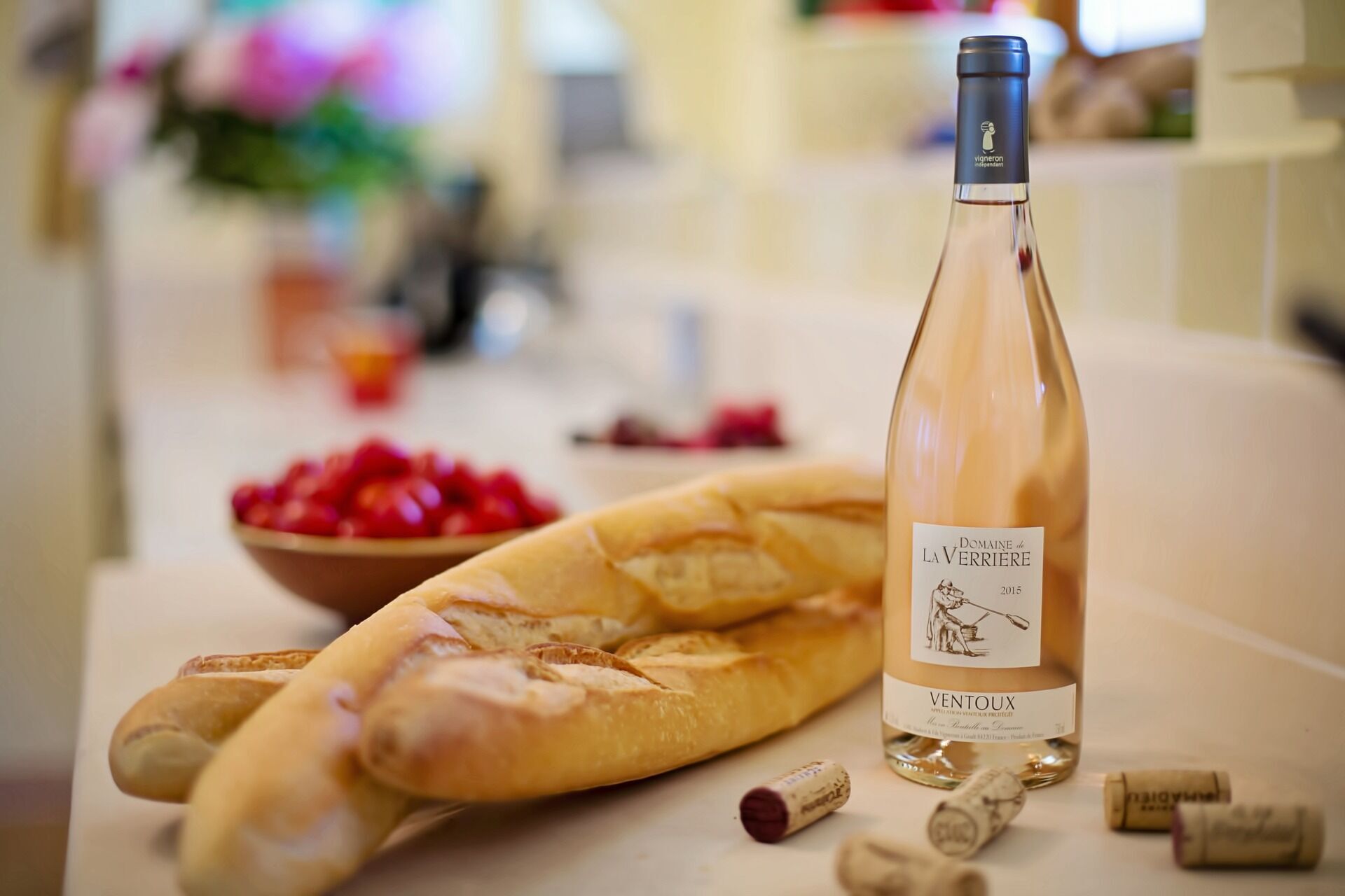 Fish and seafood go with rosé wines