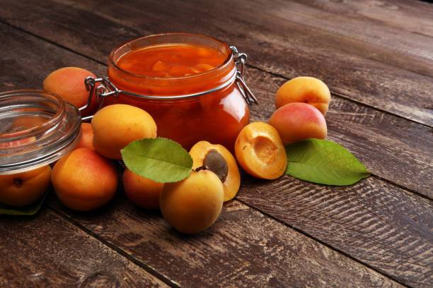 Flavorful apricot jam