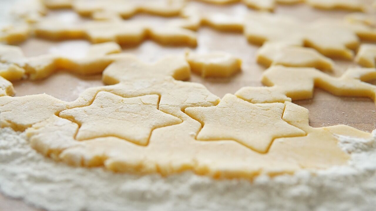Perfect shortbread cookies for tea: do not crumble and baked quickly