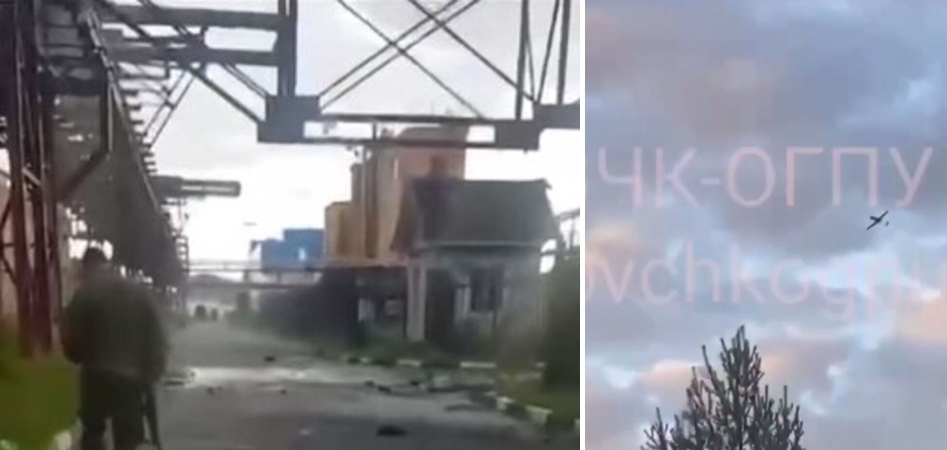 A drone attacked an oil depot in the Tambov region of Russia: a fire broke out, there are injuries. Video