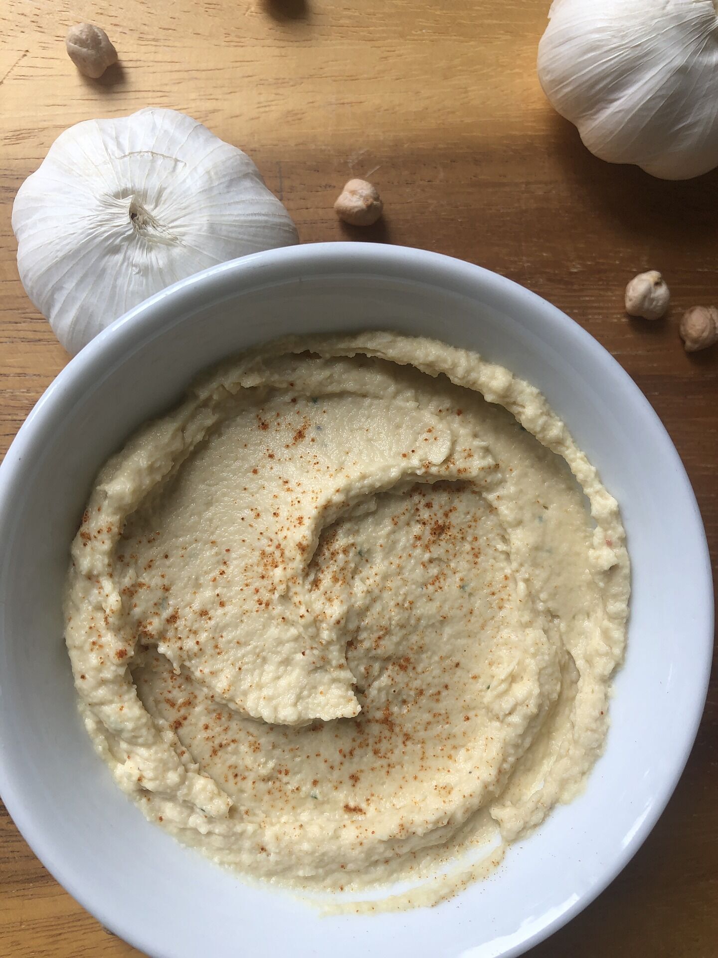 Hummus made from beans