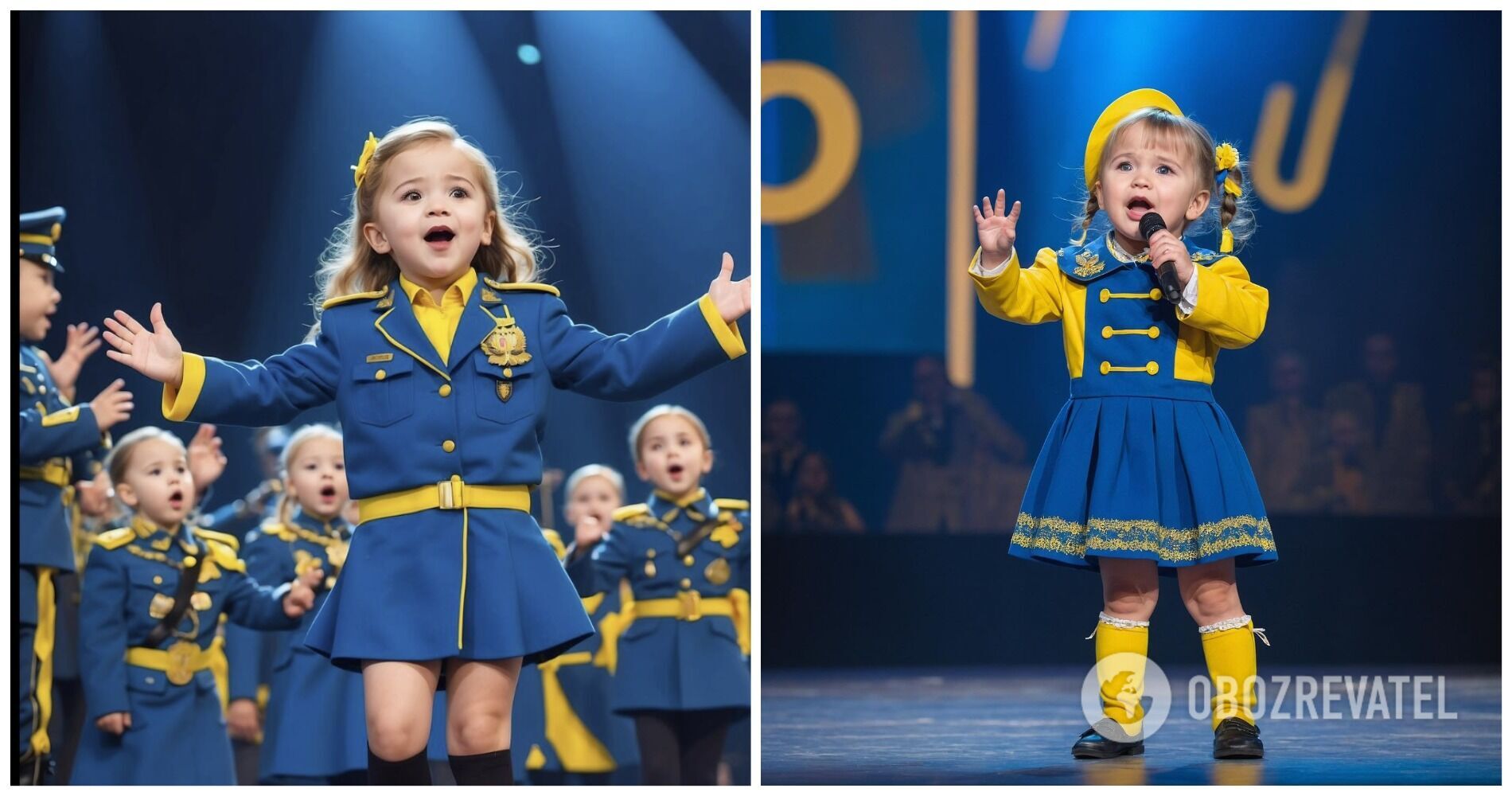 Beware, AI! Ukrainians have fallen for another fake with children: photos of girls in blue and yellow uniforms are being shared online