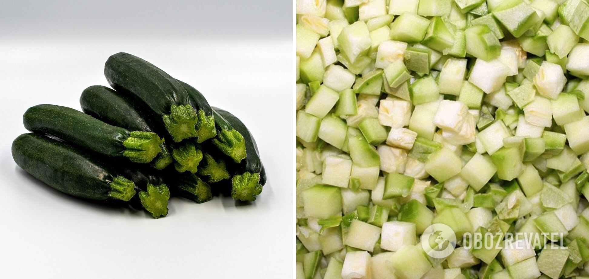 How to properly freeze zucchini