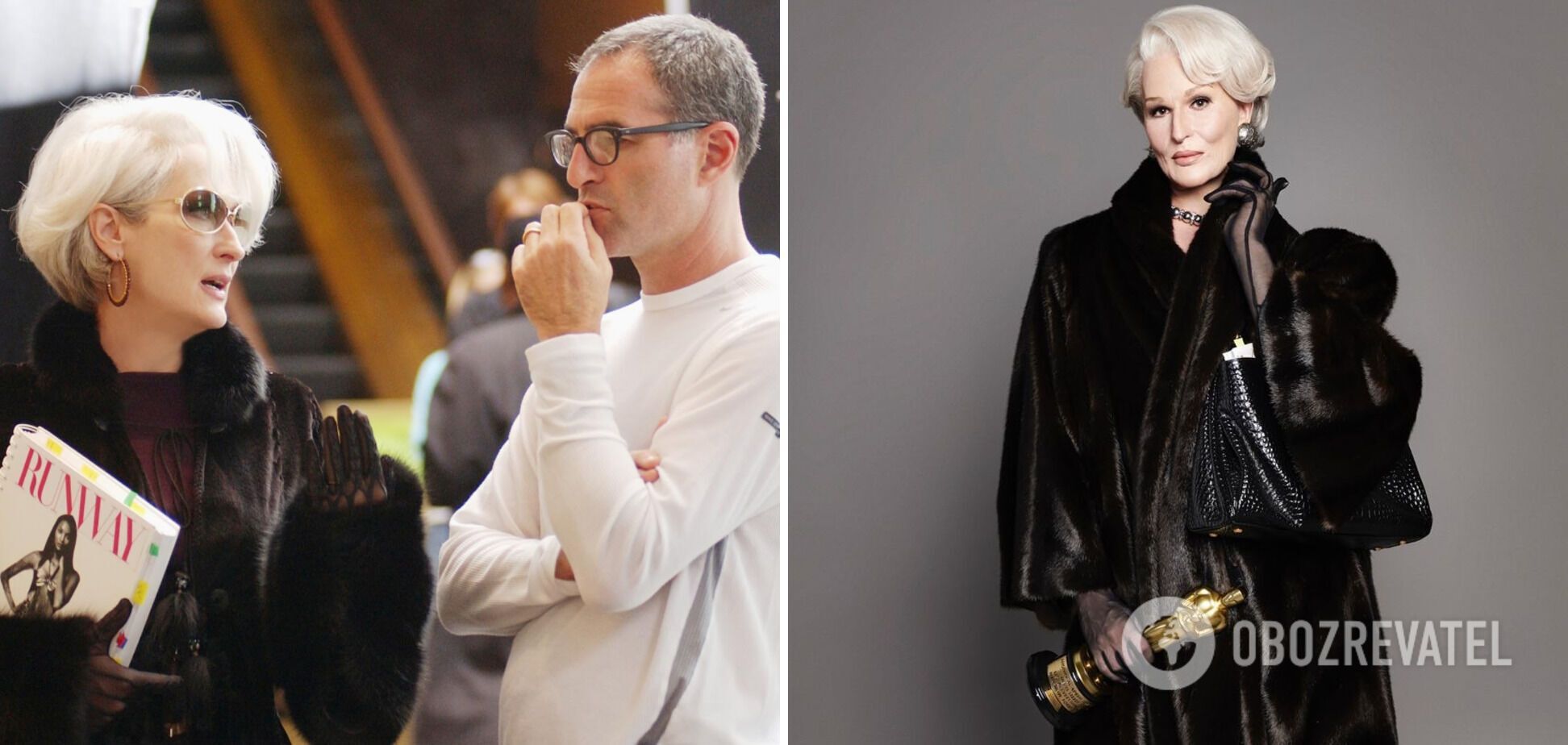 The Devil Wears Prada reborn: słynny wizażysta zamienia się w Meryl Streep na Paris Fashion Week, wyglądając zaskakująco podobnie