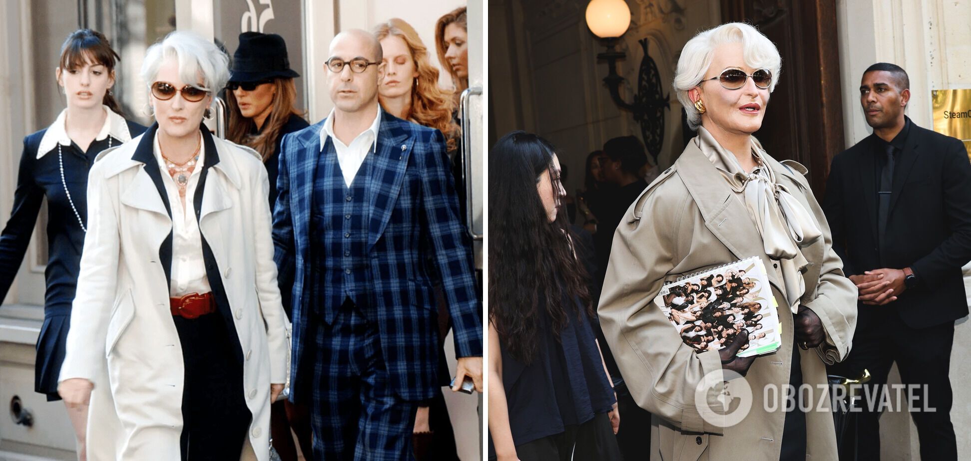 The Devil Wears Prada reborn: famous makeup artist turns himself into Meryl Streep for Paris Fashion Week, looking surprisingly similar